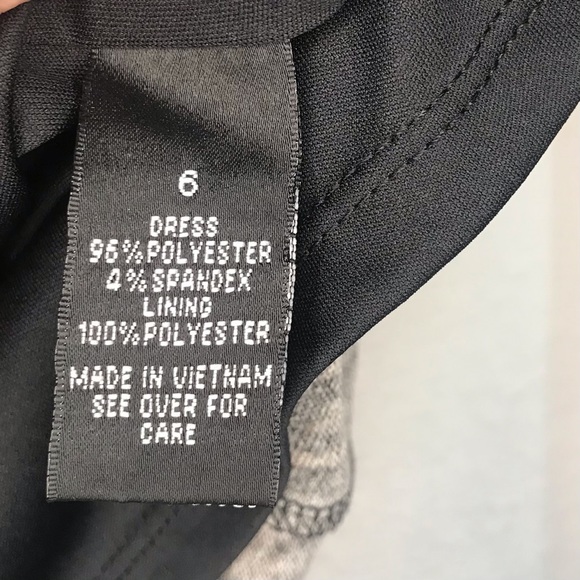 NWT-AGB Black Brown jersey career shift dress. - Picture 11 of 14